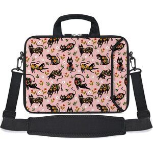 17 inch Laptop Shoulder Bag Carrying Case with Handle Fits 15.6/16/17/17.3/17.4